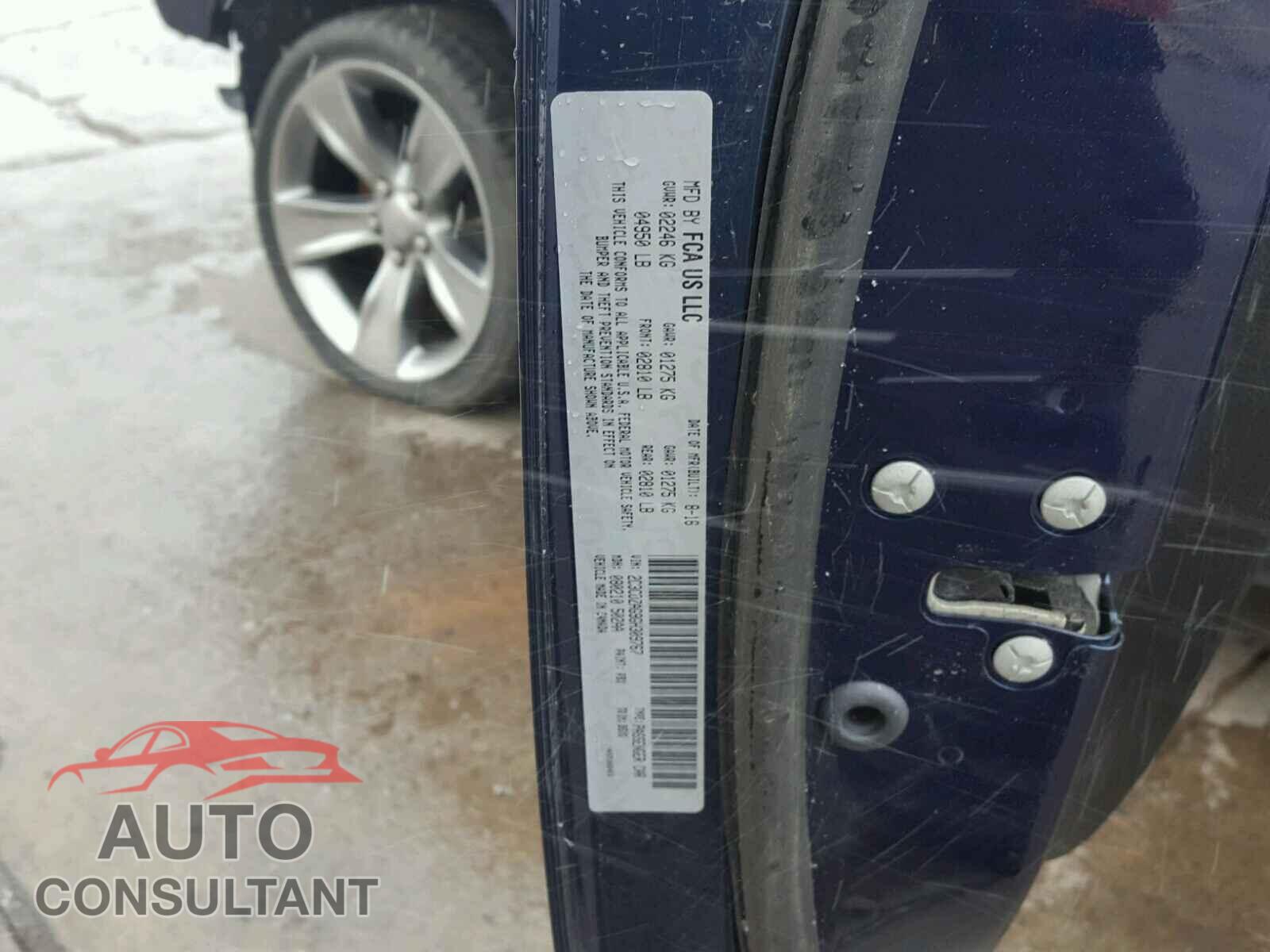 DODGE CHALLENGER 2016 - 2C3CDZAG9GH309767