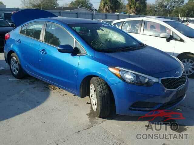 KIA FORTE 2015 - KNAFX4A63F5322849