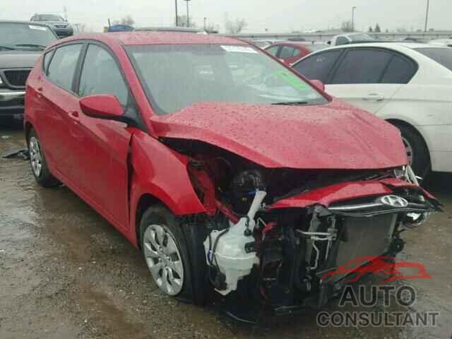 HYUNDAI ACCENT 2015 - KMHCT5AE3FU198131