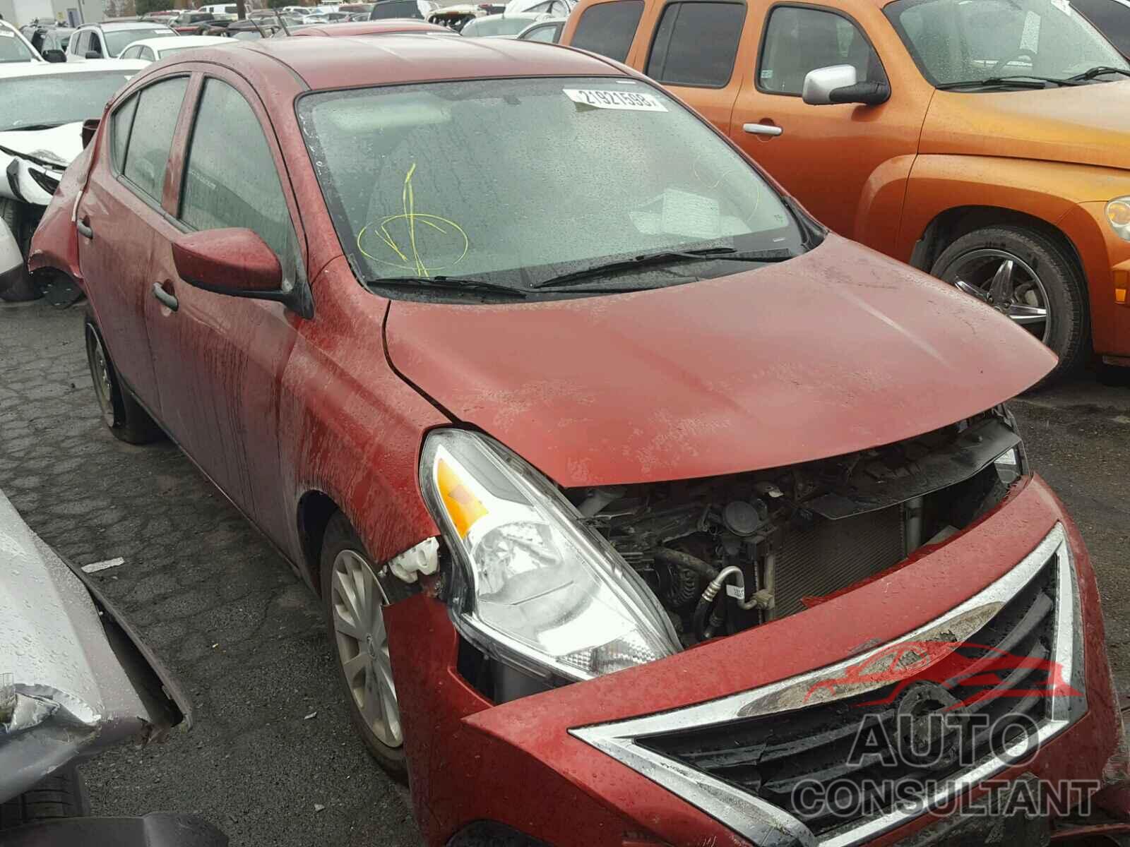 NISSAN VERSA 2016 - 3N1CN7AP7GL829277
