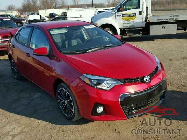 TOYOTA COROLLA 2016 - 5YFBURHE8GP464591