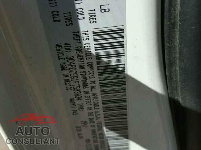DODGE JOURNEY 2015 - 3C4PDCEG1FT593034