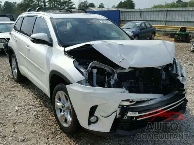 TOYOTA HIGHLANDER 2017 - 5TDYZRFH6HS196349