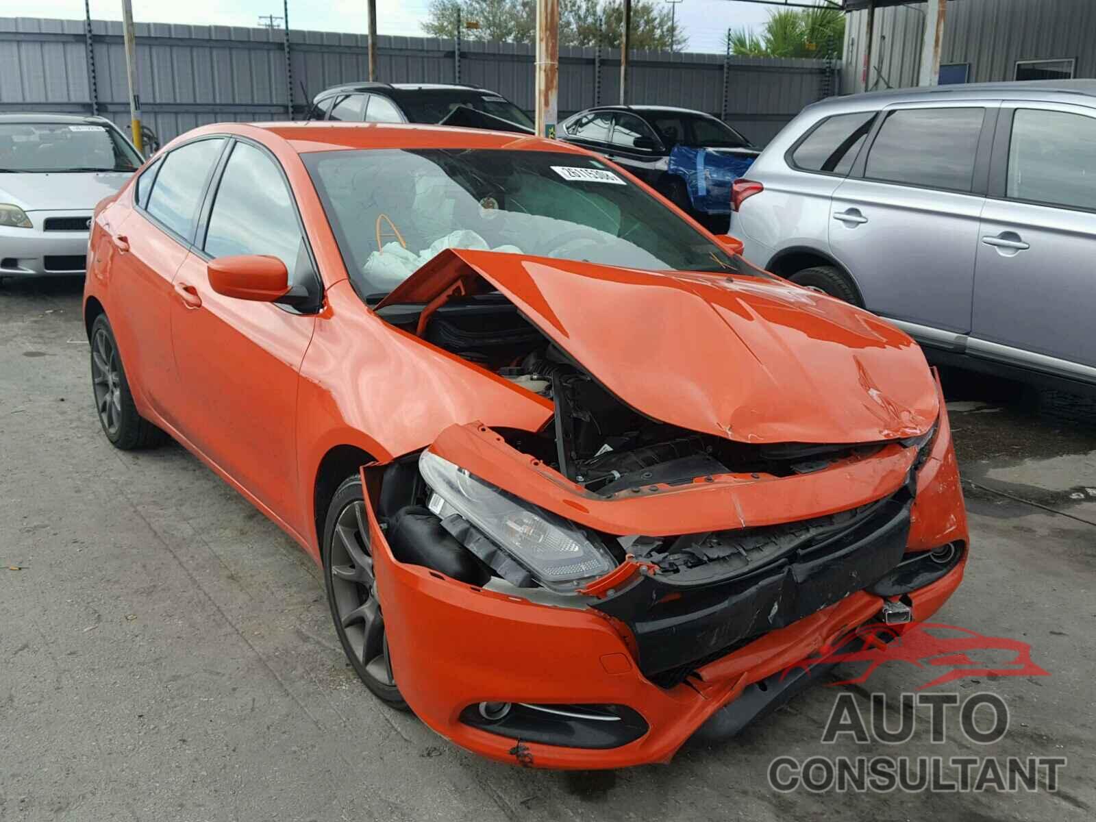 DODGE DART 2015 - 1C3CDFBB7FD346801