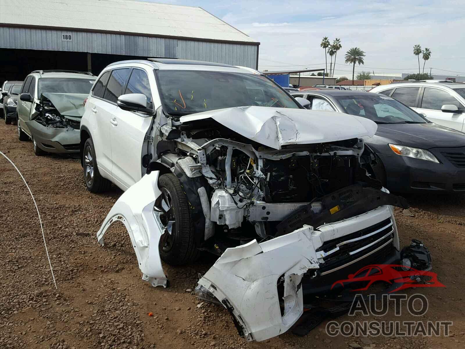 TOYOTA HIGHLANDER 2017 - 5TDDZRFH1HS394903
