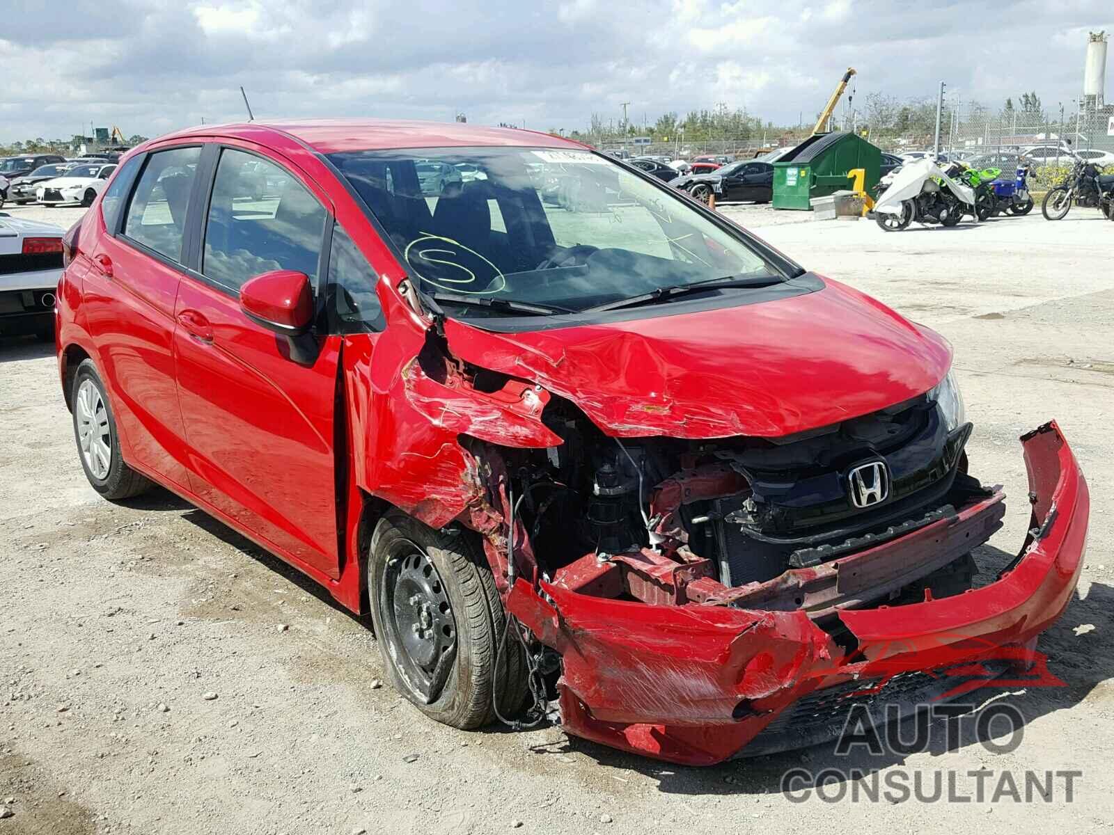 HONDA FIT 2017 - 3HGGK5G54HM712707