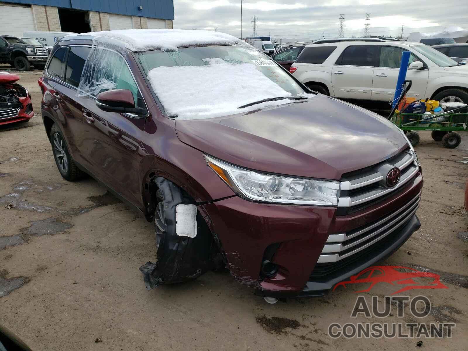 TOYOTA HIGHLANDER 2019 - 5TDKZRFHXKS308812