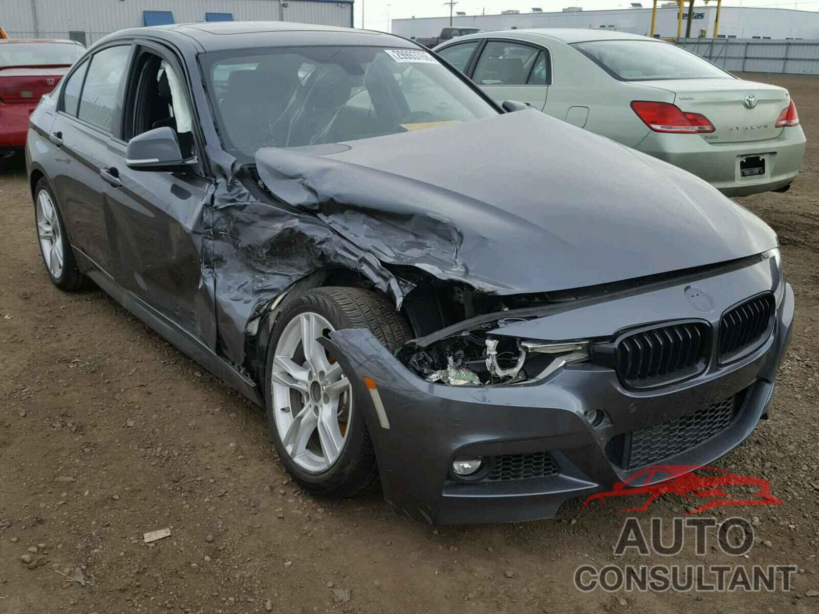 BMW 3 SERIES 2017 - WBA8B7G55HNU37043
