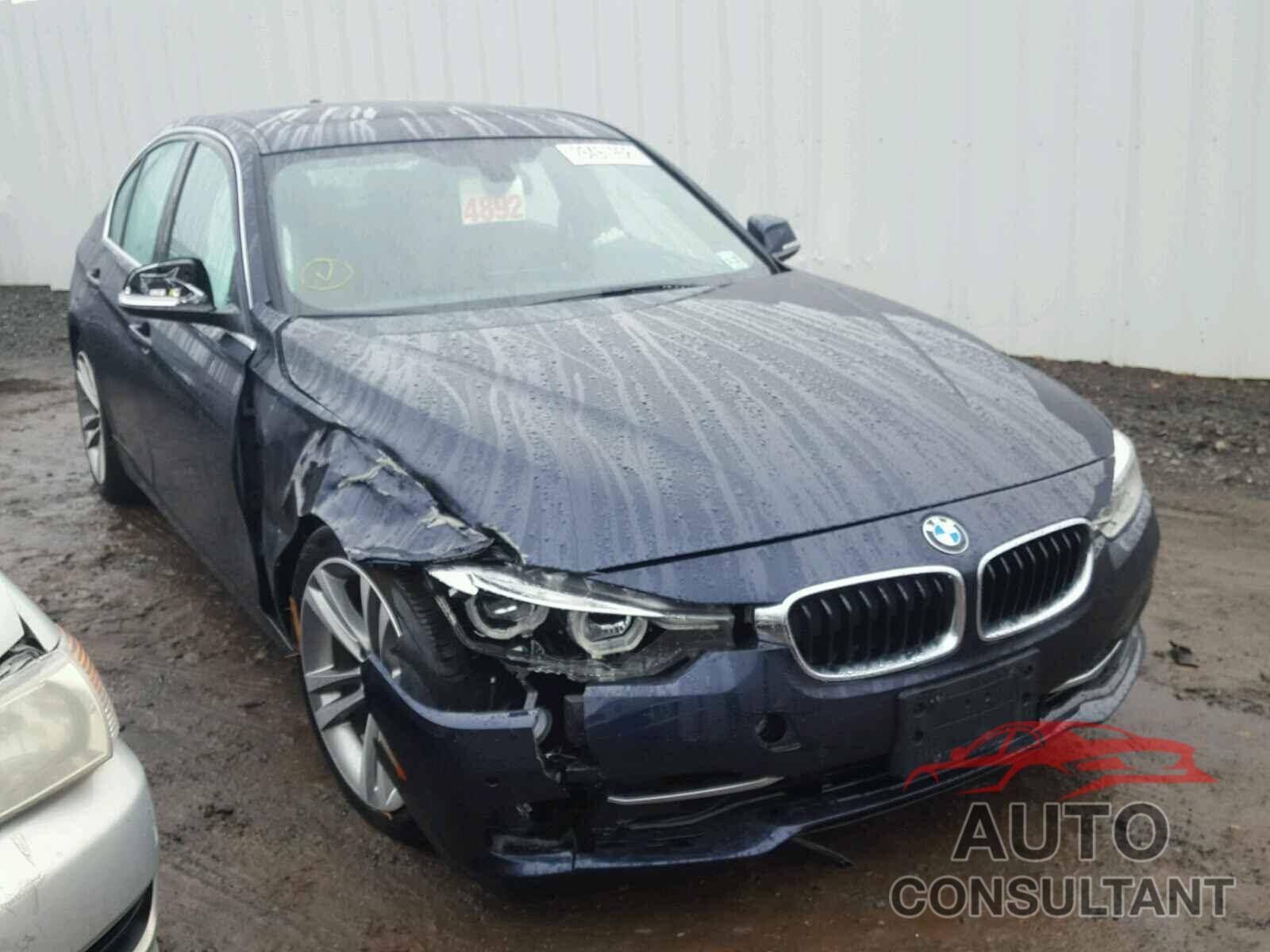 BMW 3 SERIES 2017 - WBA8D9C59HA003744