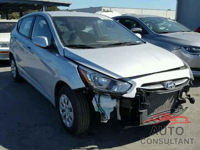 HYUNDAI ACCENT 2016 - KMHCT5AE9GU242697