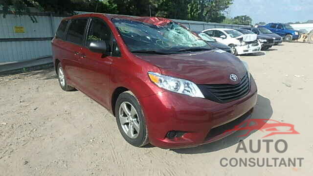 TOYOTA SIENNA 2015 - 5TDZK3DC6FS620722