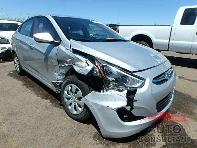 HYUNDAI ACCENT 2015 - KMHCT4AE4FU804532