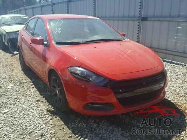 DODGE DART 2016 - 1C3CDFAA9GD750998