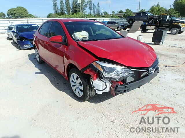 TOYOTA COROLLA 2015 - 2T1BURHEXFC300628