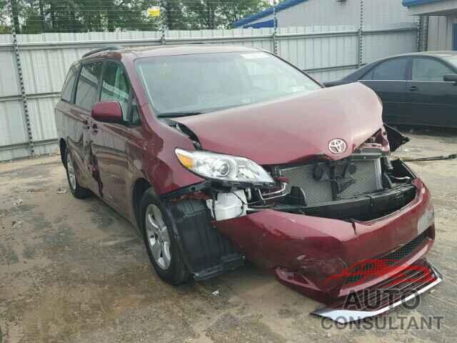 TOYOTA SIENNA 2015 - 5TDKK3DC5FS611298