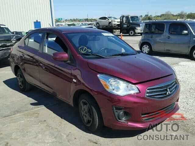 MITSUBISHI MIRAGE 2017 - ML32F3FJ9HH003018