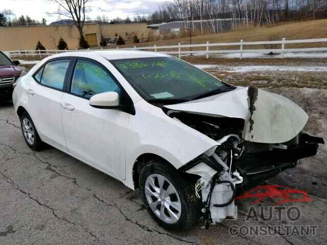 TOYOTA COROLLA 2016 - 2T1BURHE0GC602155