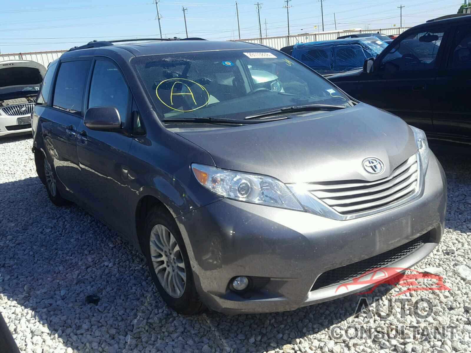 TOYOTA SIENNA 2015 - 5TDYK3DC5FS592679