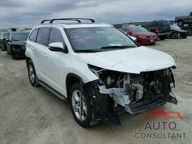 TOYOTA HIGHLANDER 2015 - 5TDDKRFH8FS133849
