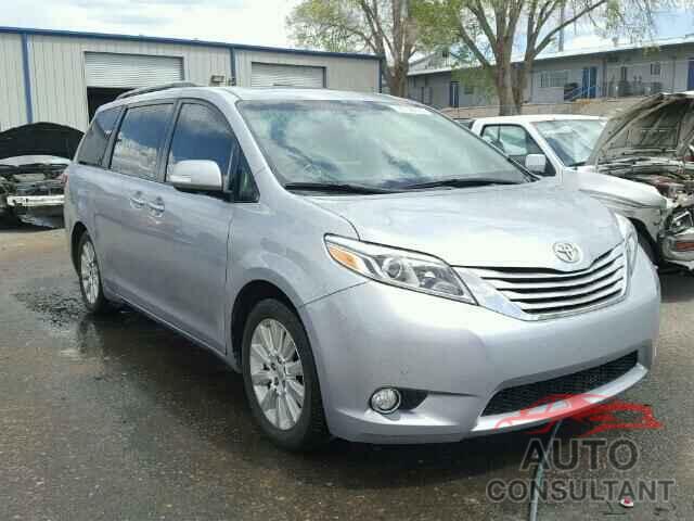 TOYOTA SIENNA 2015 - 5TDYK3DC5FS647406