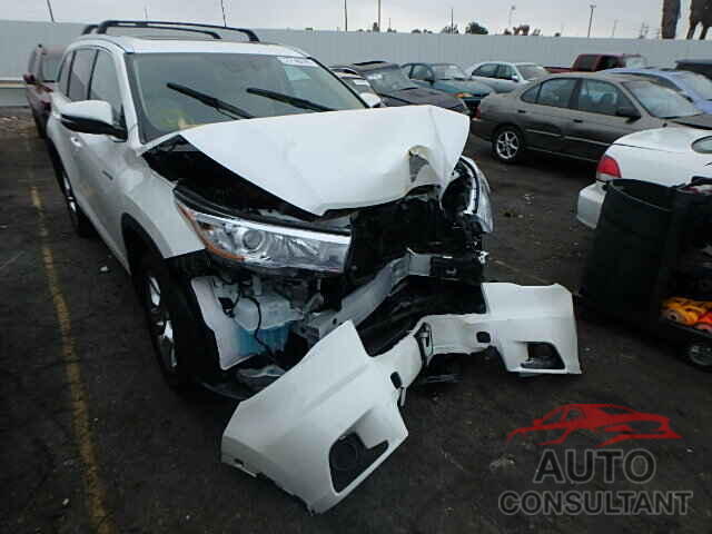 TOYOTA HIGHLANDER 2015 - 5TDDCRFHXFS011068