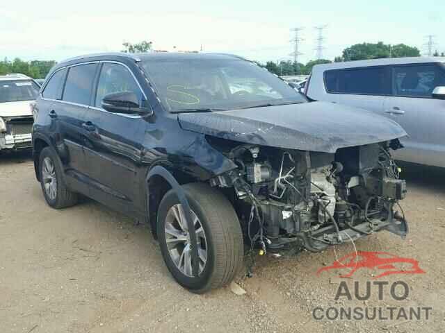 TOYOTA HIGHLANDER 2015 - 5TDJKRFH8FS108520