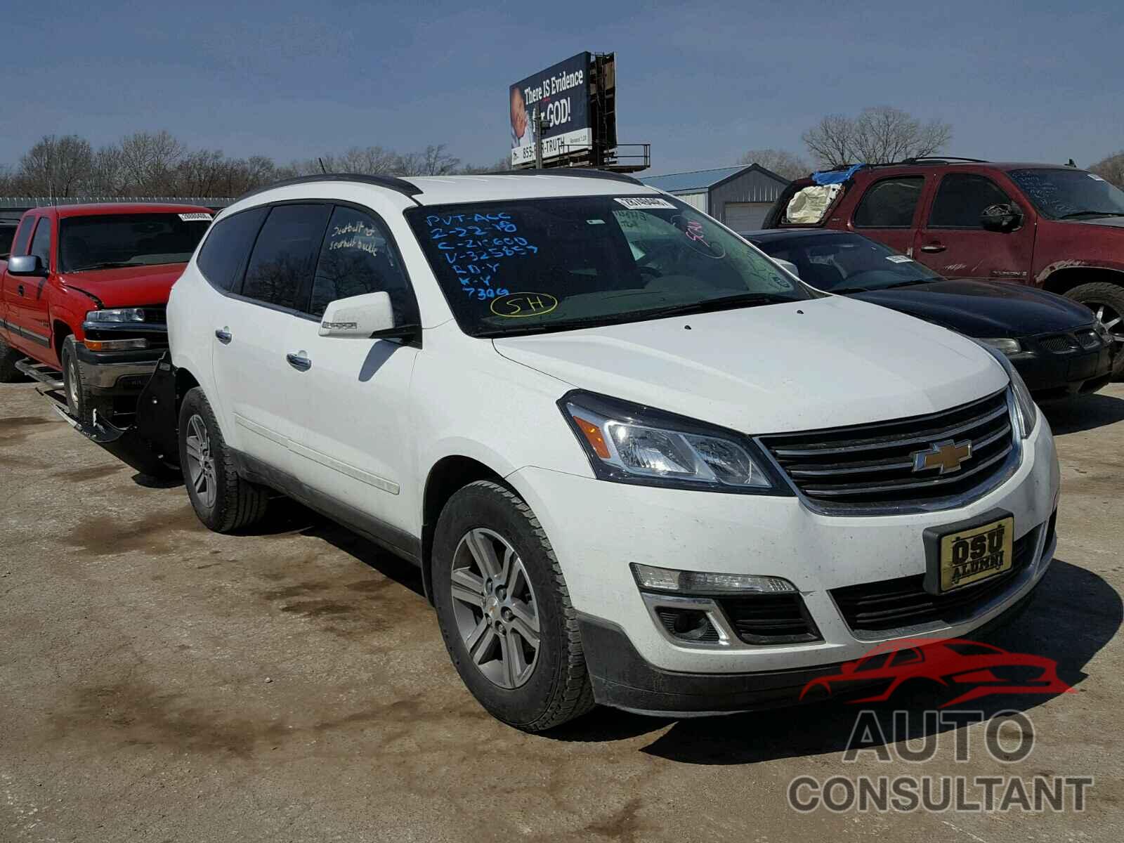 CHEVROLET TRAVERSE 2016 - 1GNKVGKD9GJ325857