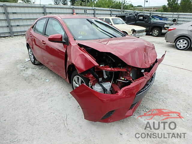 TOYOTA COROLLA 2015 - 2T1BURHE9FC323169