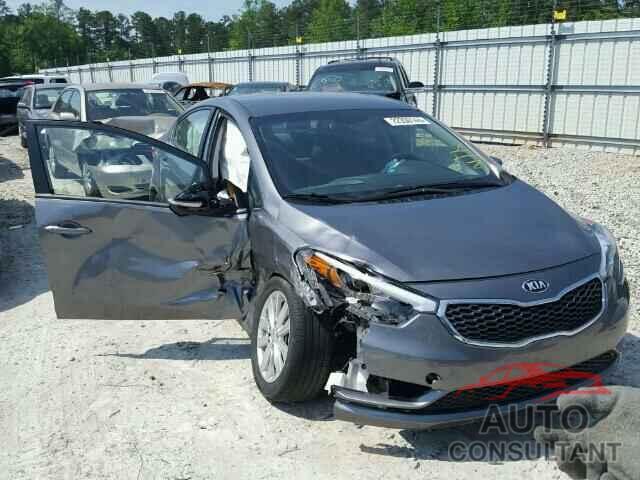 KIA FORTE 2016 - KNAFX4A62G5470508