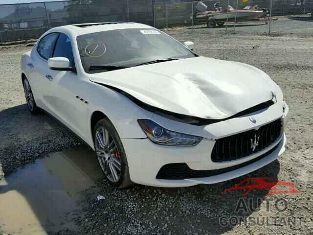 MASERATI ALL MODELS 2016 - ZAM57RSA0G1175408