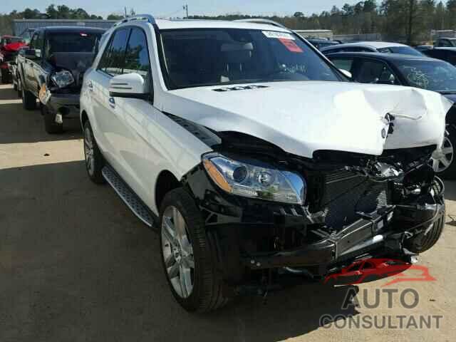 MERCEDES-BENZ ML350 2015 - 4JGDA5JB0FA490353