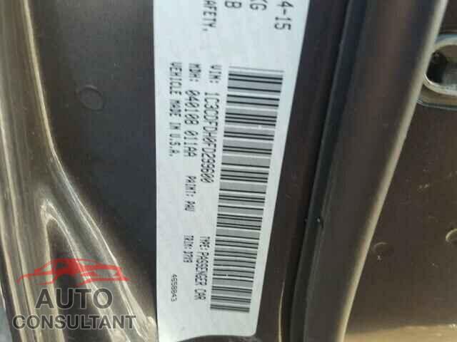 DODGE DART 2015 - 1C3CDFDH0FD299600