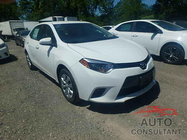 TOYOTA COROLLA 2016 - 5YFBURHE3GP470413