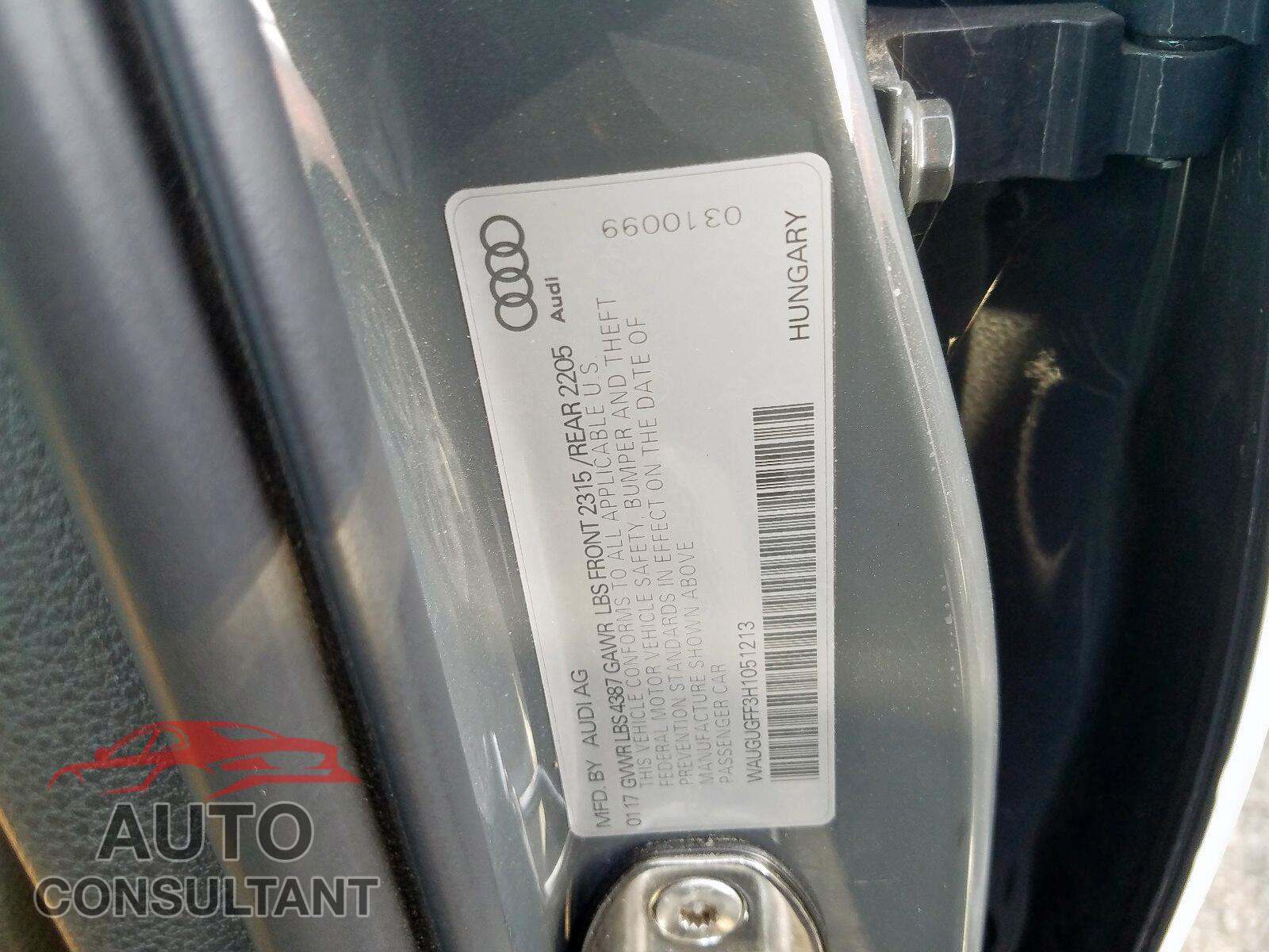 AUDI A3 2017 - WAUGUGFF3H1051213
