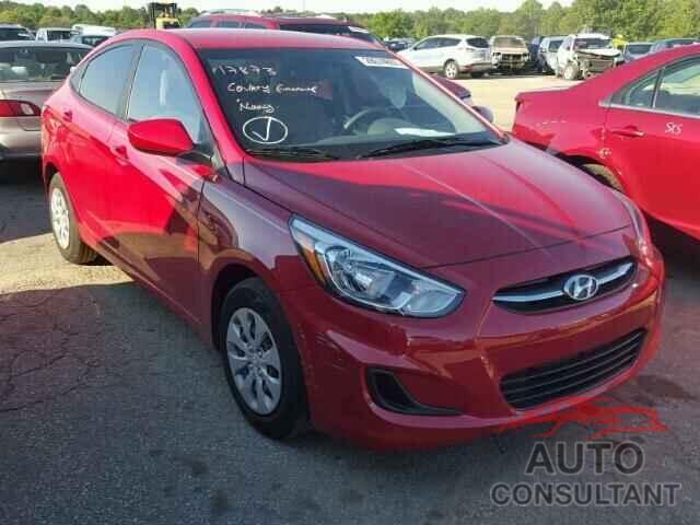 HYUNDAI ACCENT 2016 - KMHCT4AE7GU053881