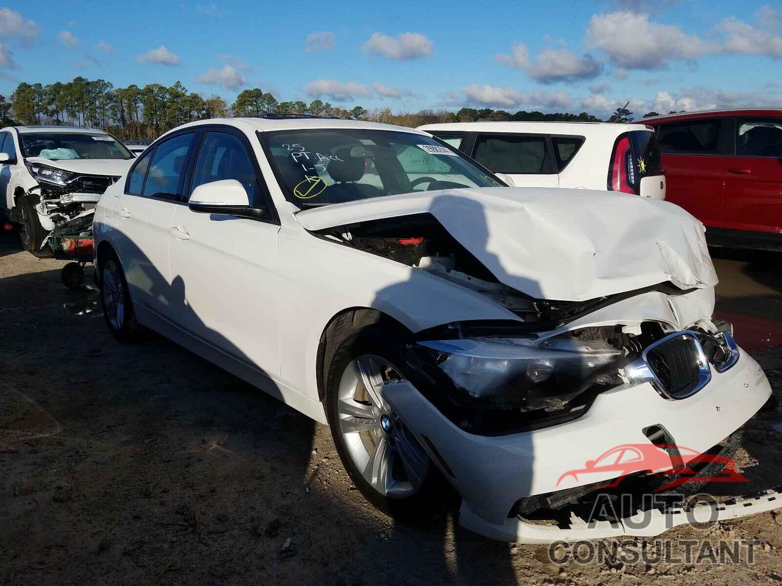 BMW 3 SERIES 2016 - WBA8E9G50GNT81451
