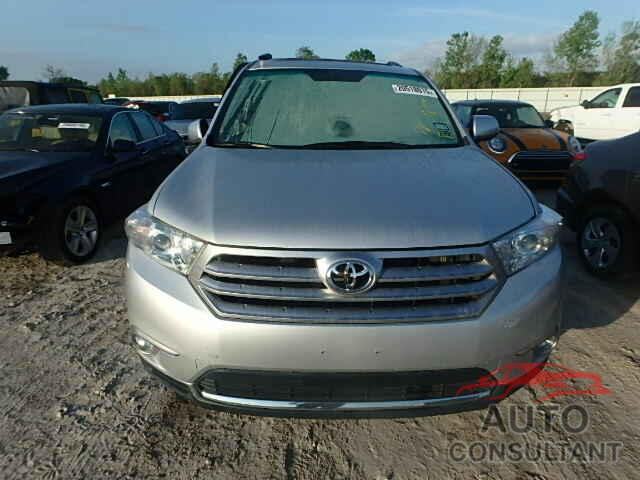 TOYOTA HIGHLANDER 2011 - 5TDYK3EH3BS040277