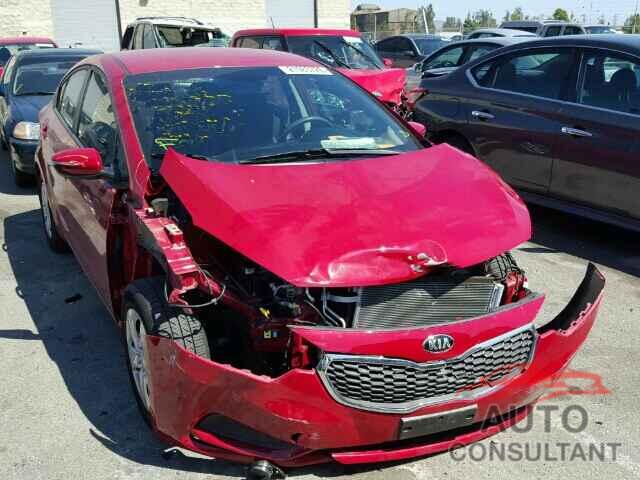 KIA FORTE 2015 - KNAFX4A64F5374782