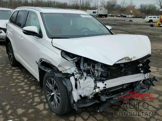 TOYOTA HIGHLANDER 2016 - 5TDJKRFH7GS230125