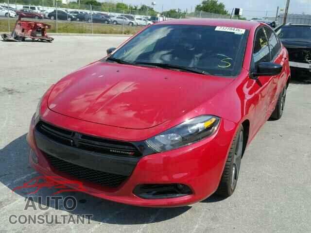 DODGE DART 2015 - 1C3CDFBB5FD112852