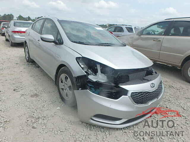 KIA FORTE 2015 - KNAFK4A60F5316540