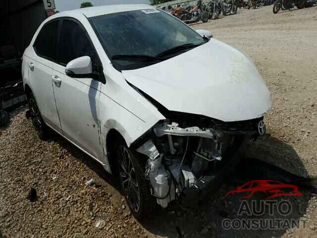 TOYOTA COROLLA 2016 - 5YFBURHE3GP370554