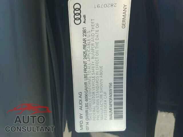 AUDI A5 2015 - WAUMFAFR3FA009156