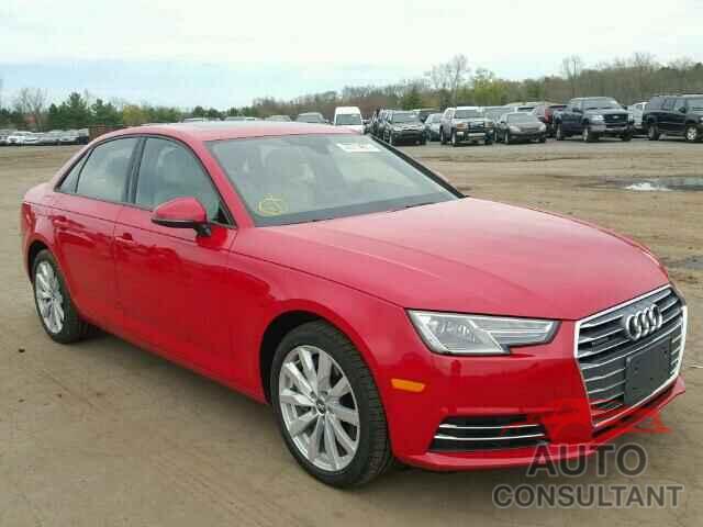 AUDI A4 2017 - WAUANAF41HN035986