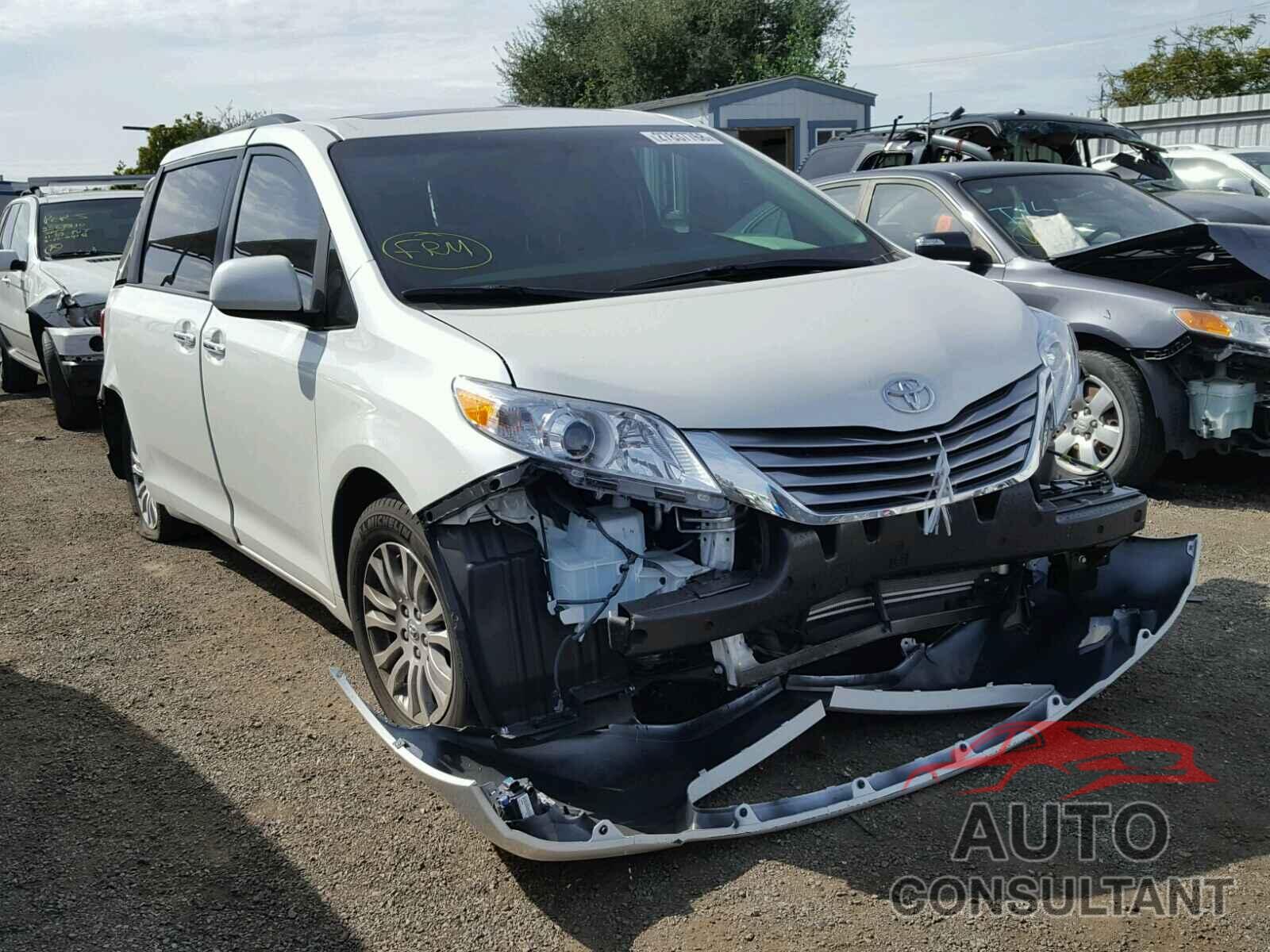 TOYOTA SIENNA 2017 - 5TDYZ3DC8HS837375