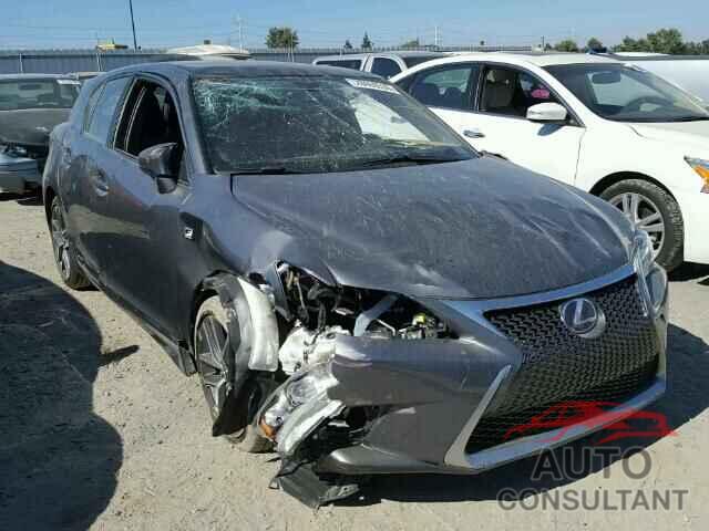 LEXUS CT 200 2015 - JTHKD5BH6F2234989