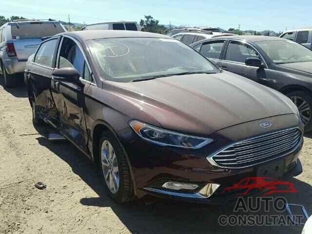 FORD FUSION 2017 - 3FA6P0PU7HR277244