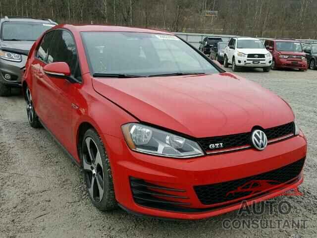 VOLKSWAGEN GTI 2016 - 3VWYT7AU7GM065260