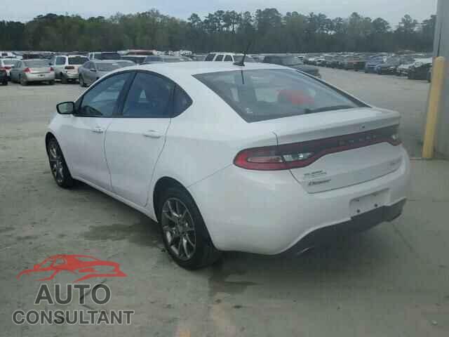DODGE DART 2015 - 1C3CDFBB0FD200837