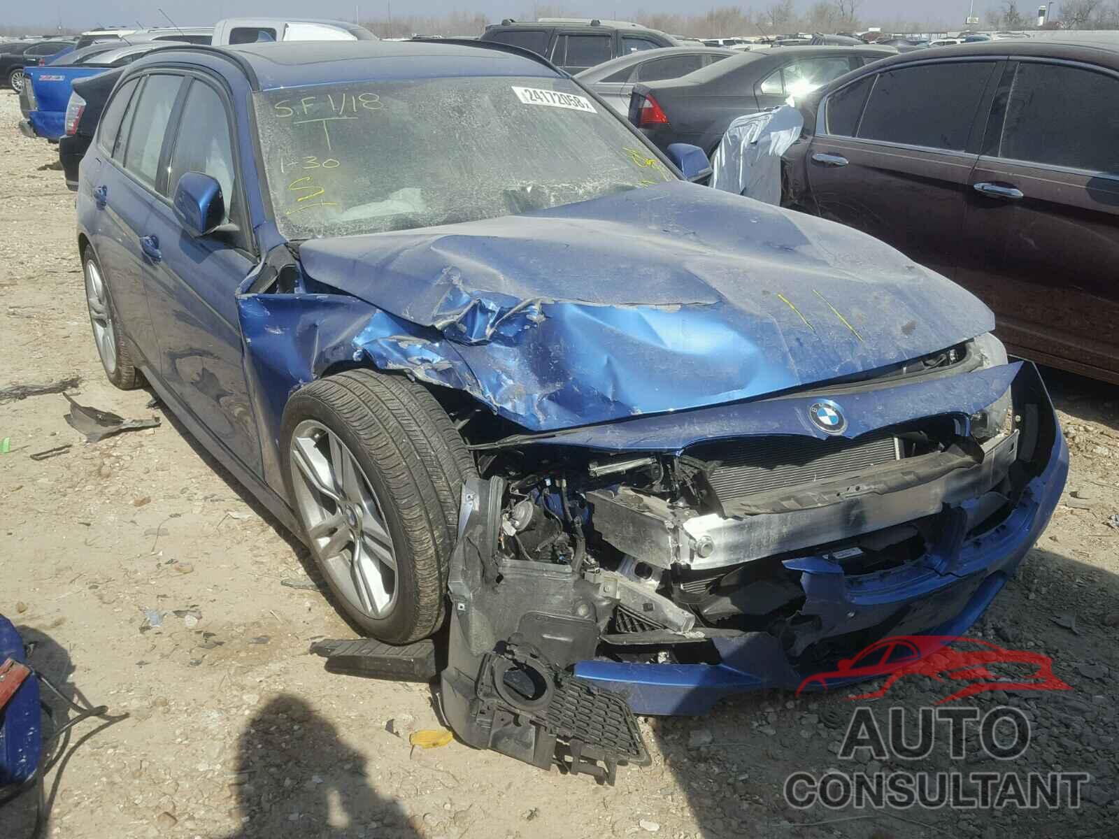 BMW 3 SERIES 2017 - WBA8K3C30HA022586
